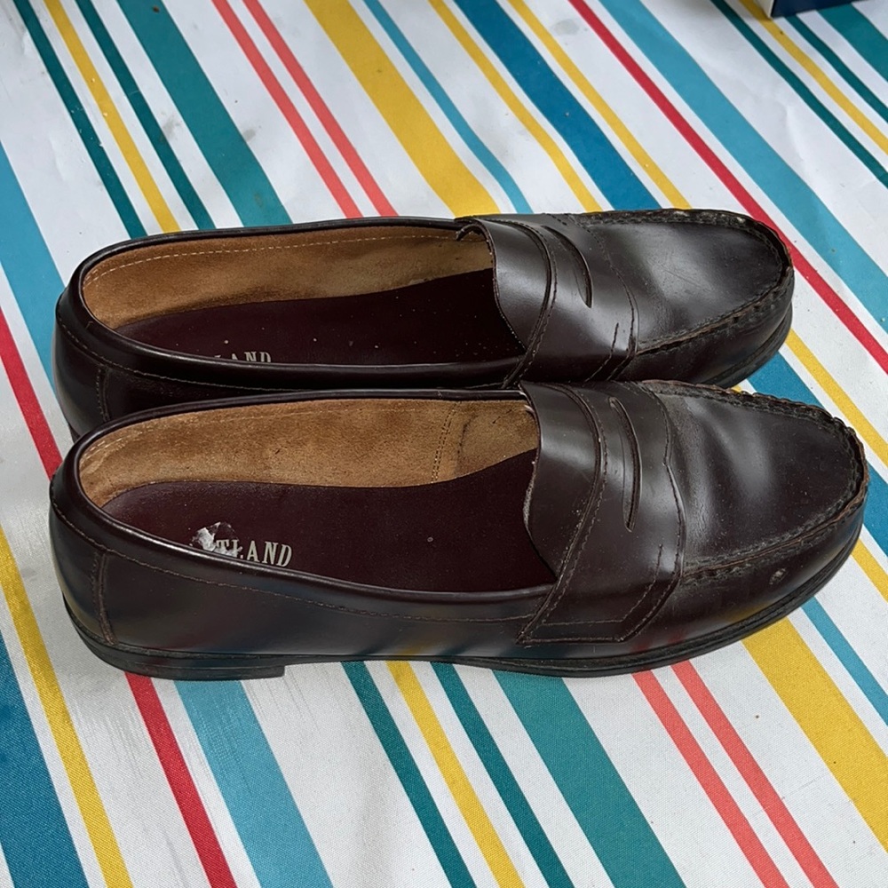 Eastland Shoe Womens Classic Brown Slip On Penny Loafers Sz US 10m